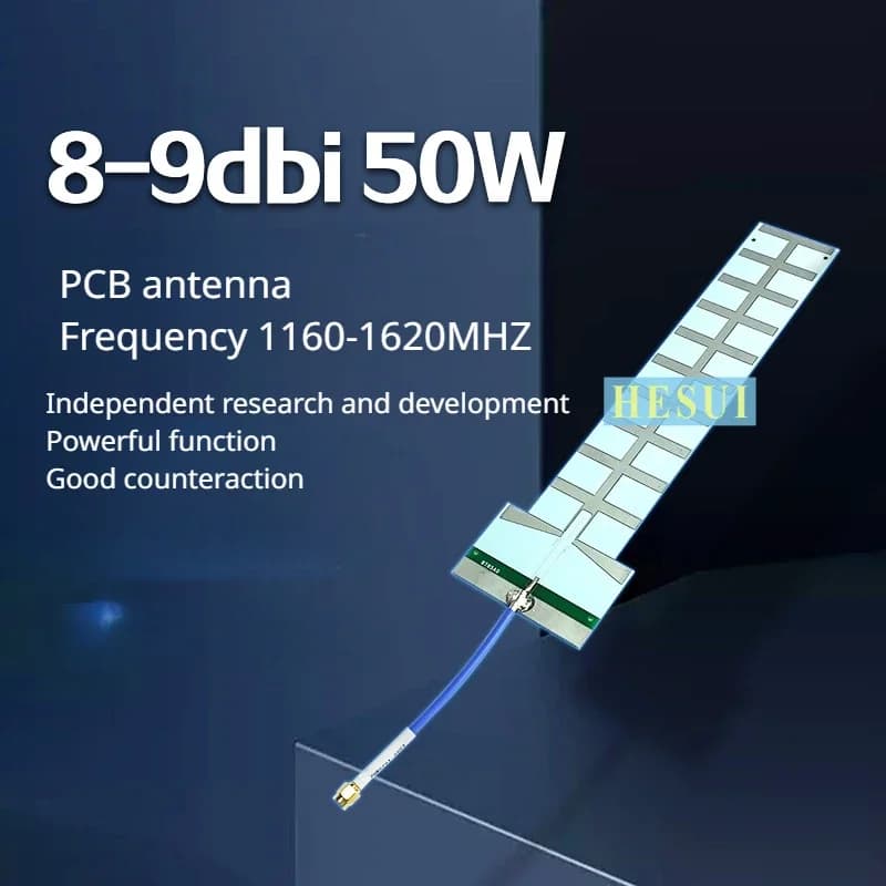 Schermatura anti-senza antenna 1.2G/1.5G WIFI PCB per interferenze direzionali