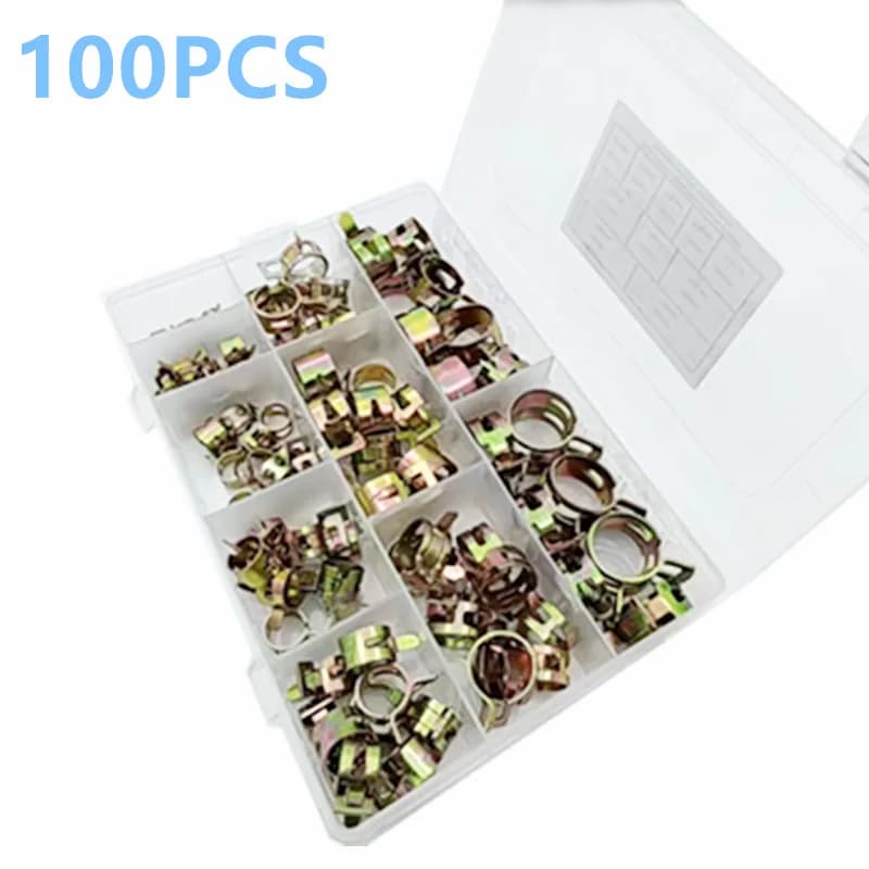 Hook clamp for car, Japanese style, 100 pieces, 6-22mm