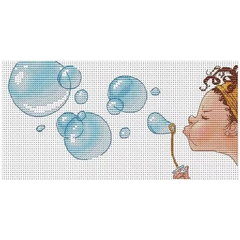 5126 Kit punto croce Set per ricamo Punto croce Punto croce Kit completo Stich Set punto croce Ago Arti e mestieri Fai da te