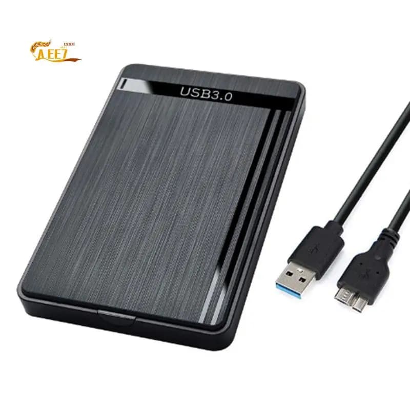 AEE7-2.5Inch SATA To USB3.0 HDD Enclosure Mobile Hard Drive Cases For SSD External Storage HDD Box With USB3.0 Cable