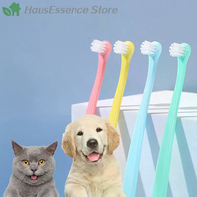 ※Dog Dental Cleaning Toothbrush Small-headed Brush For Teeth & Oral Pet Grooming Supplies Cat Products - Premiu
