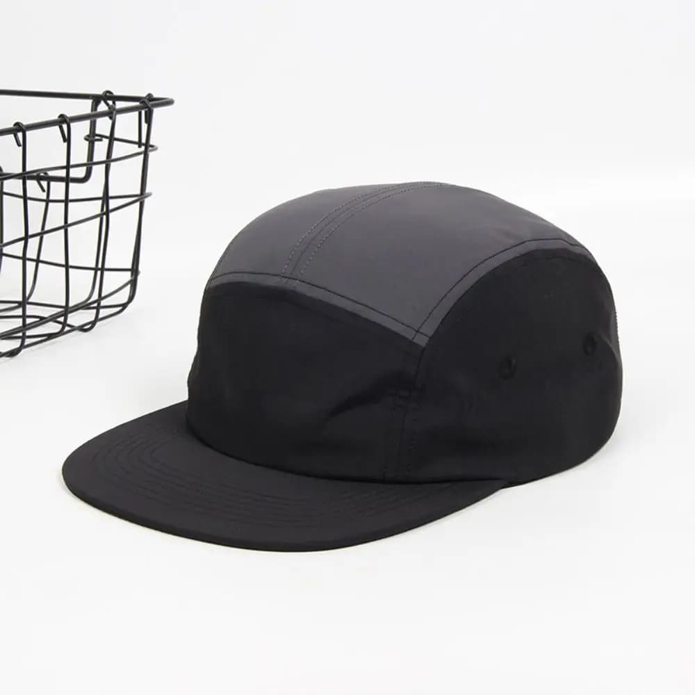 Nuovo berretto da baseball a 5 pannelli ad asciugatura rapida Casquette in nylon traspirante Cappellini snapback Cappello da campeggio impermeabile Cappelli Hip Hop Cappello