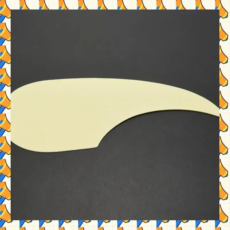 ABYB 3X Battipenna per chitarra acustica trasparente Goccioline Autoadesiva 41 pollici Pick Guard Pvc Protegge la superficie della chitarra Goccia d'acqua