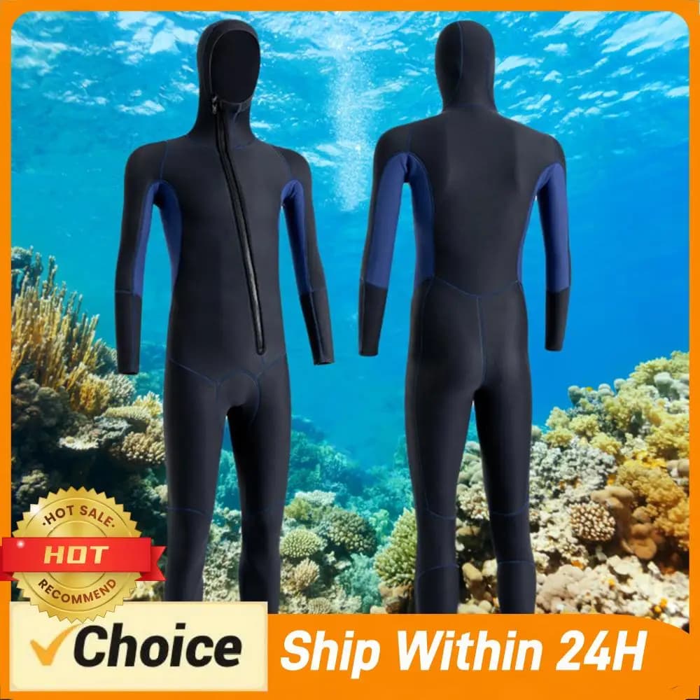 Diving, Surfing, Snorkeling, Kayaking, Underwater Fishing, Apnea, Swimming - Thermal Mute to Maintain Heat