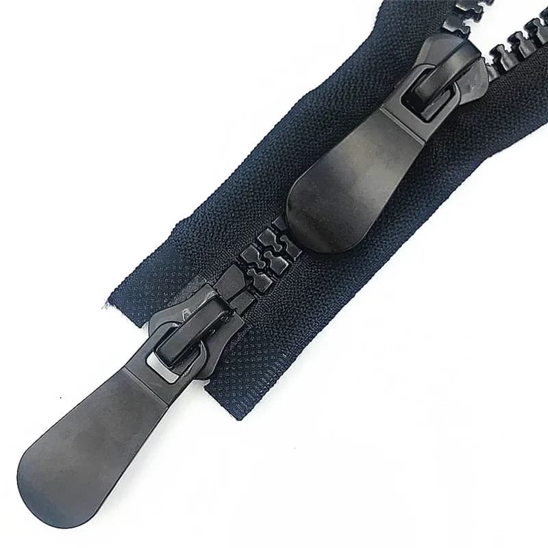 # 15 cerniere in plastica divisorie bidirezionali enormi da 75 cm per cucire, abbigliamento in cotone, cappotti invernali cerniere resistenti sfuse