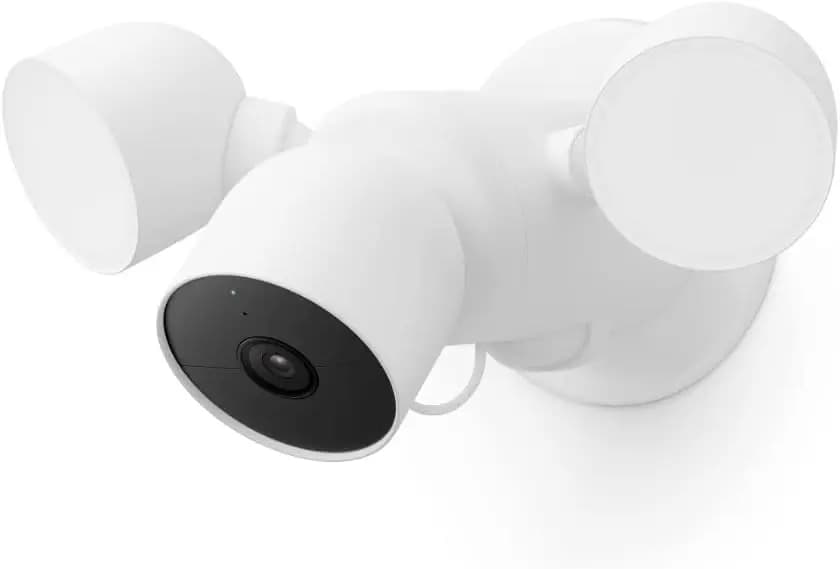External camera - Security camera with projector, white, 1 count (package 1) · Factory direct sales