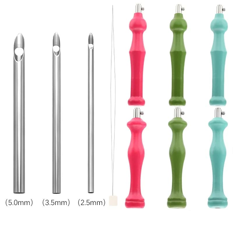 1PC Needle Felting Tools Punch Needles Tool Wool Felt Cross Beginners Embroidery Knitting Supplies