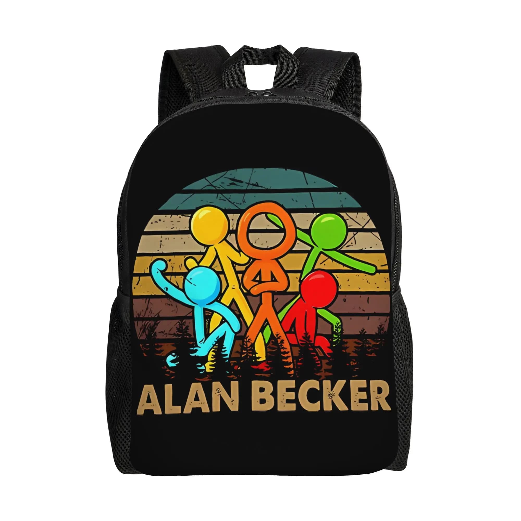 Alan Becker Bookbag Back to school season Love Animatiors Alan Becker Daily Backpack