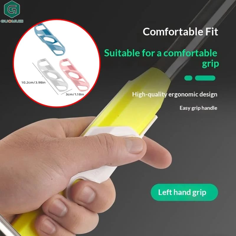1PCS PP Badminton Grip Aid Improves Skills Universal Tennis Rack Grip Assist Badminton Rack Correction Posture