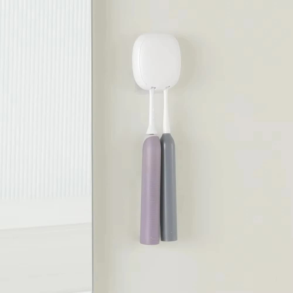 Portable UV Sterilizer for Electric Brushes and Shavers, Container for Drying and Drying