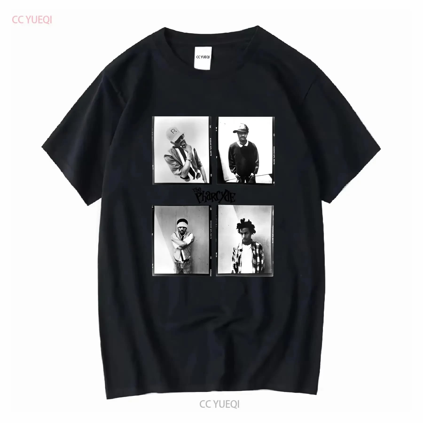 GRUPPO The Pharcyde HIP HOP Maglietta bianca Taglia S 2XL vintage Lavata Versatile Moda casual Top unisex per l'uso quotidiano