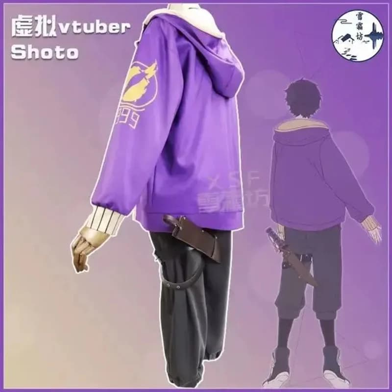 Idolo virtuale ancora vtuber Shoto shxtou abbigliamento set completo anime cosplay costumesa; 6'x, 9;y'