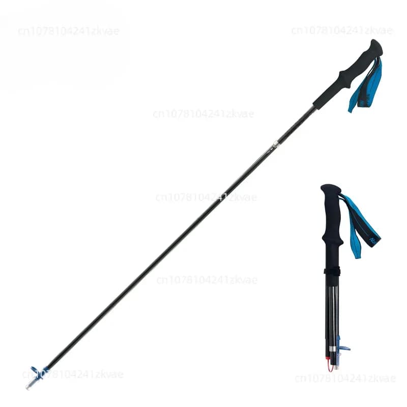 4 Section Adjustable Ultralight Folding Trekking Sticks Carbon Fiber NH18D020-Z trekking poles