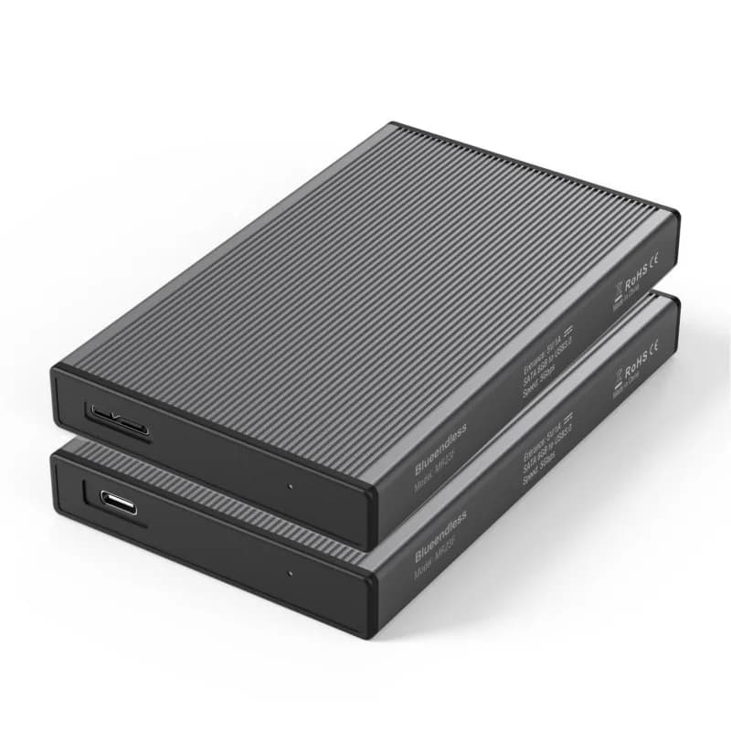 hit product2.5 SATA Type C to SATA HDD SSD External Enclosure Portable Hard Disk Case 2.5 Desktop HDD Enclosure