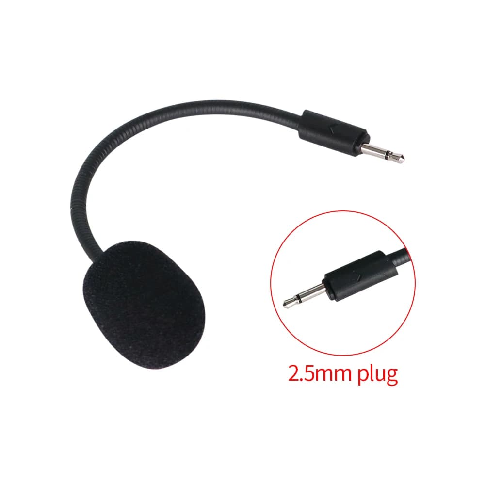 Replacement Play Microphone 2.5mm Microphone for Wired Play Headphones JBL Q100 Microphone Accessories for Play Headphones