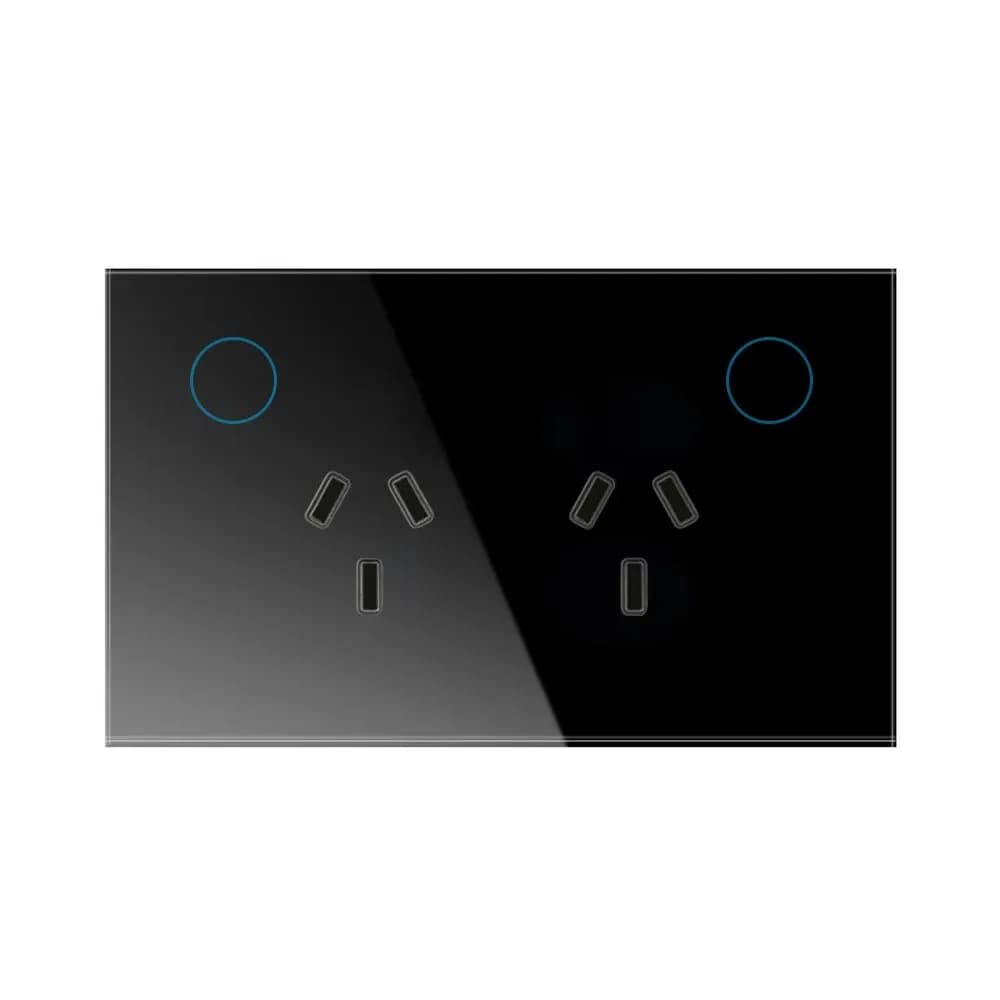 TS Australian Standard 120 Matter WiFi Smart Doppia presa Alexa/Google/Homekit Controllo vocale