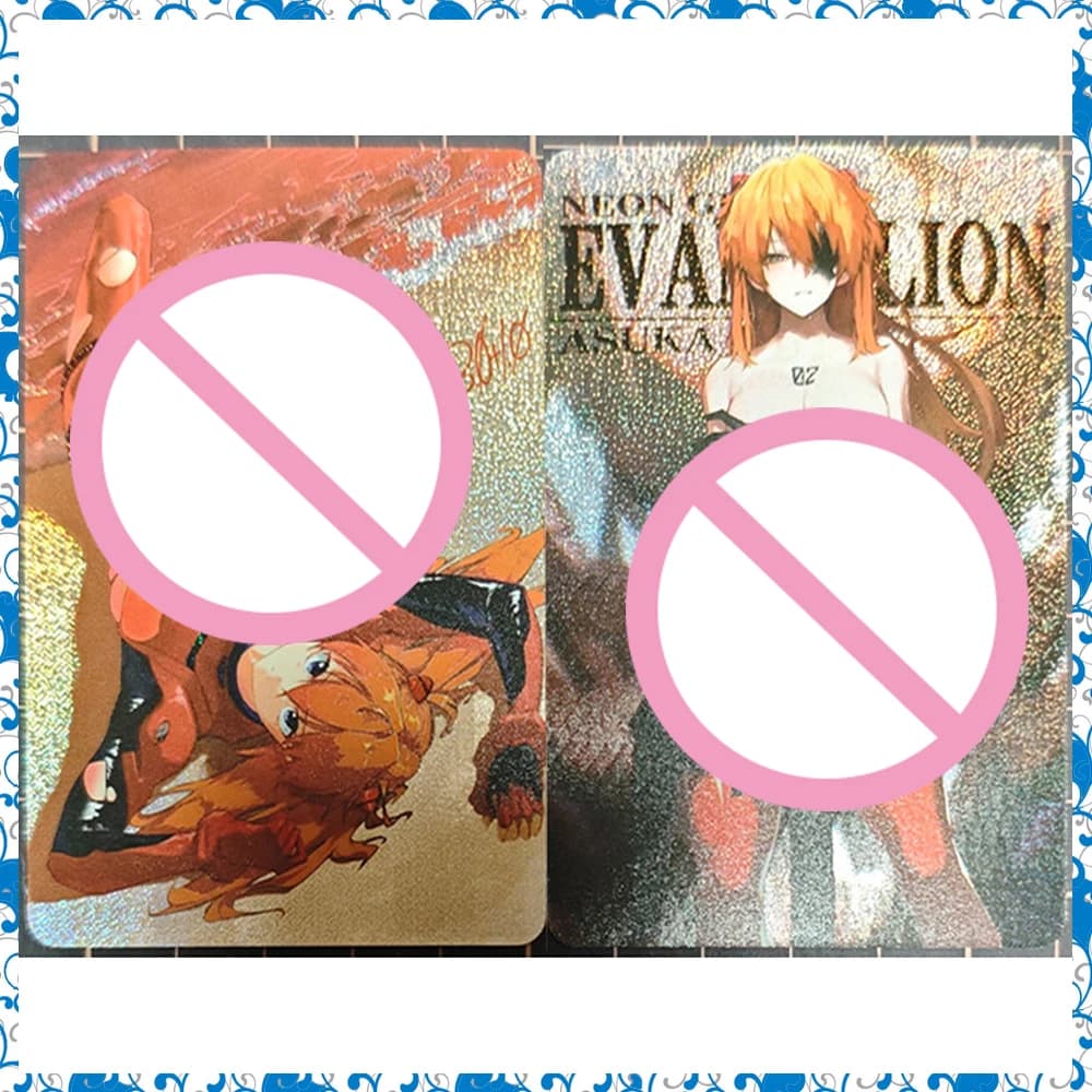 Collezione di carte fai da te ACG Goddess Story Anime Asuka Langley Soryu Katsuragi Misato Gioco sexy Giocattoli Festival Regalo di compleanno