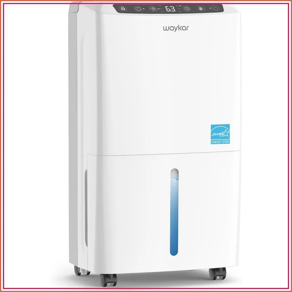 34 Pints Dehumidifier for Basement, 2000 Sq. Ft, Energy Star Most Efficient, Ultra Quiet 33dB, Auto Drainage