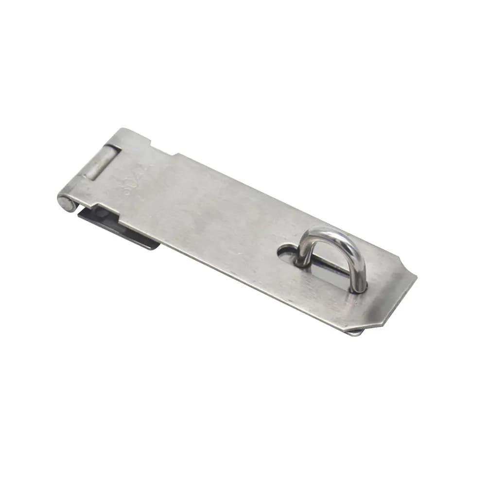 2 Pieces Safety locking in stainless steel 3 Doors, Gates, Gates, Lockers, Sunkens, Garage, Containers, with Hidden Screws