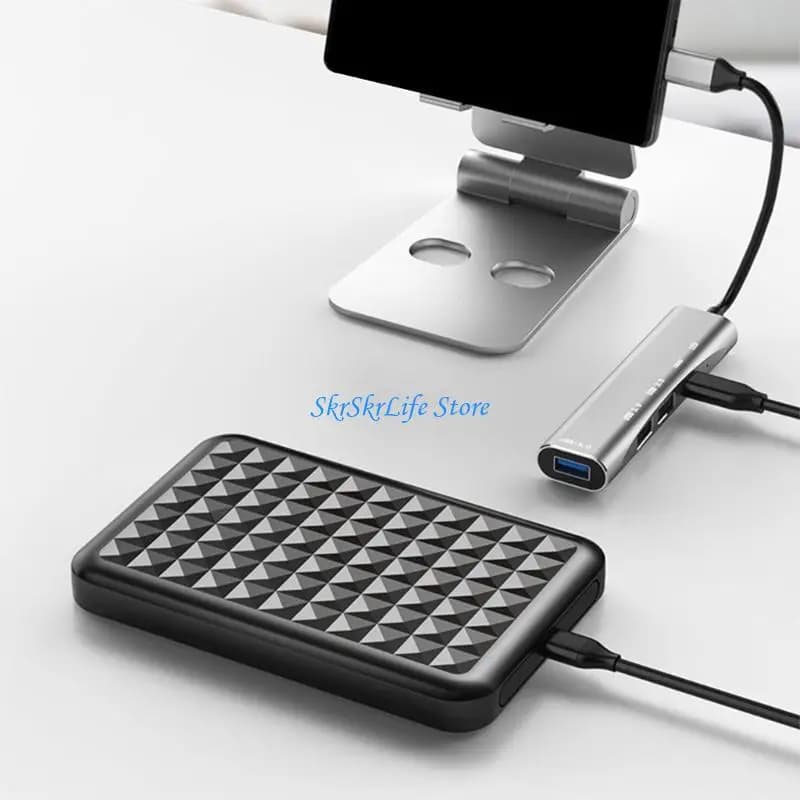 Custodia per disco rigido E65E per custodia per disco rigido USB 3.1 da 2,5 pollici 6 Gbps UASP Trim