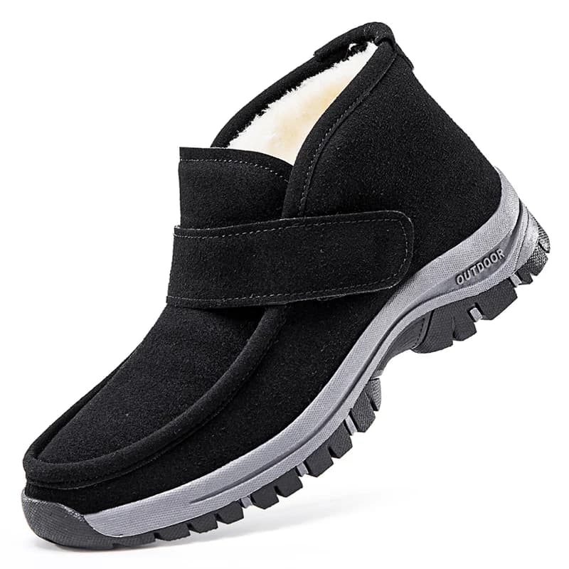 Stivali da neve invernali da donna da uomo Stivaletti da uomo in pelle scamosciata Sport Stivali da trekking all'aperto super caldi Scarpe casual da viaggio da lavoro
