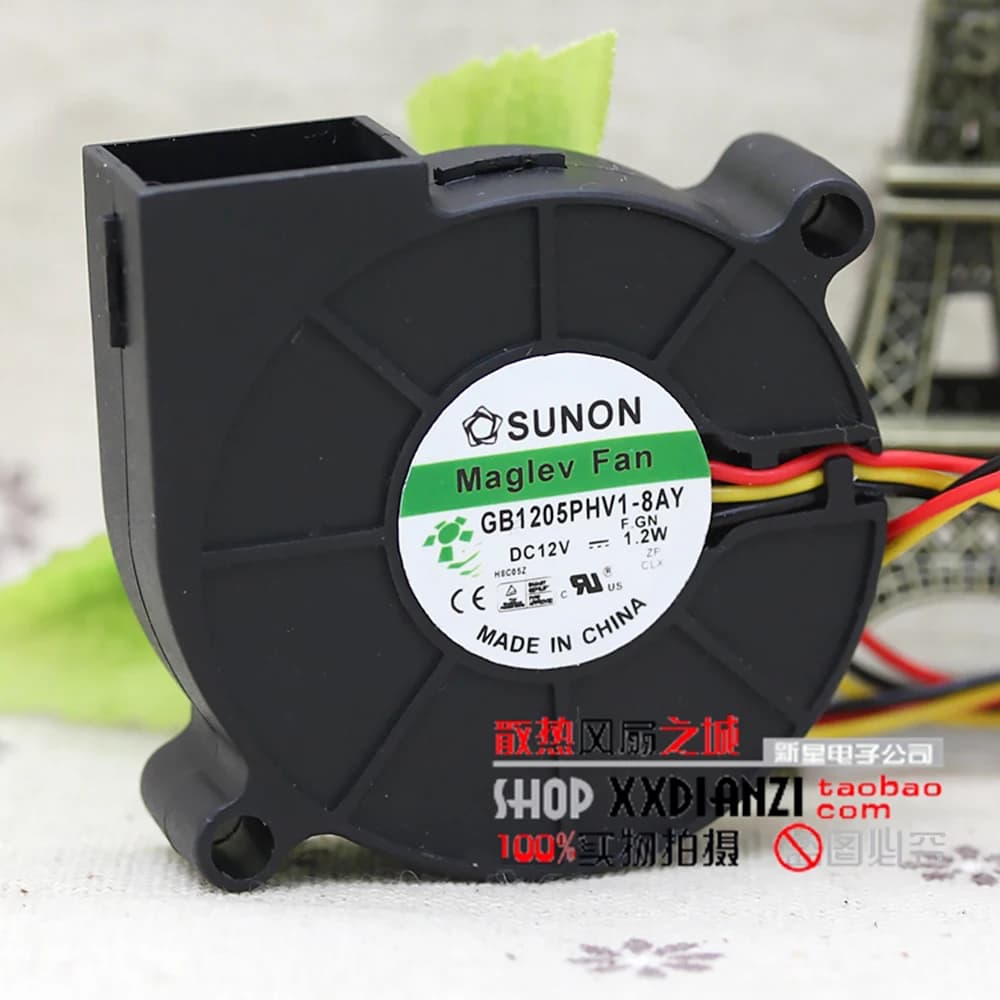 3D stampante ventilatore GB1205PHV1-8AY Per Sunon 5015 12V sospensione magnetica mute 5 centimetri di misurazione della velocità turbofan