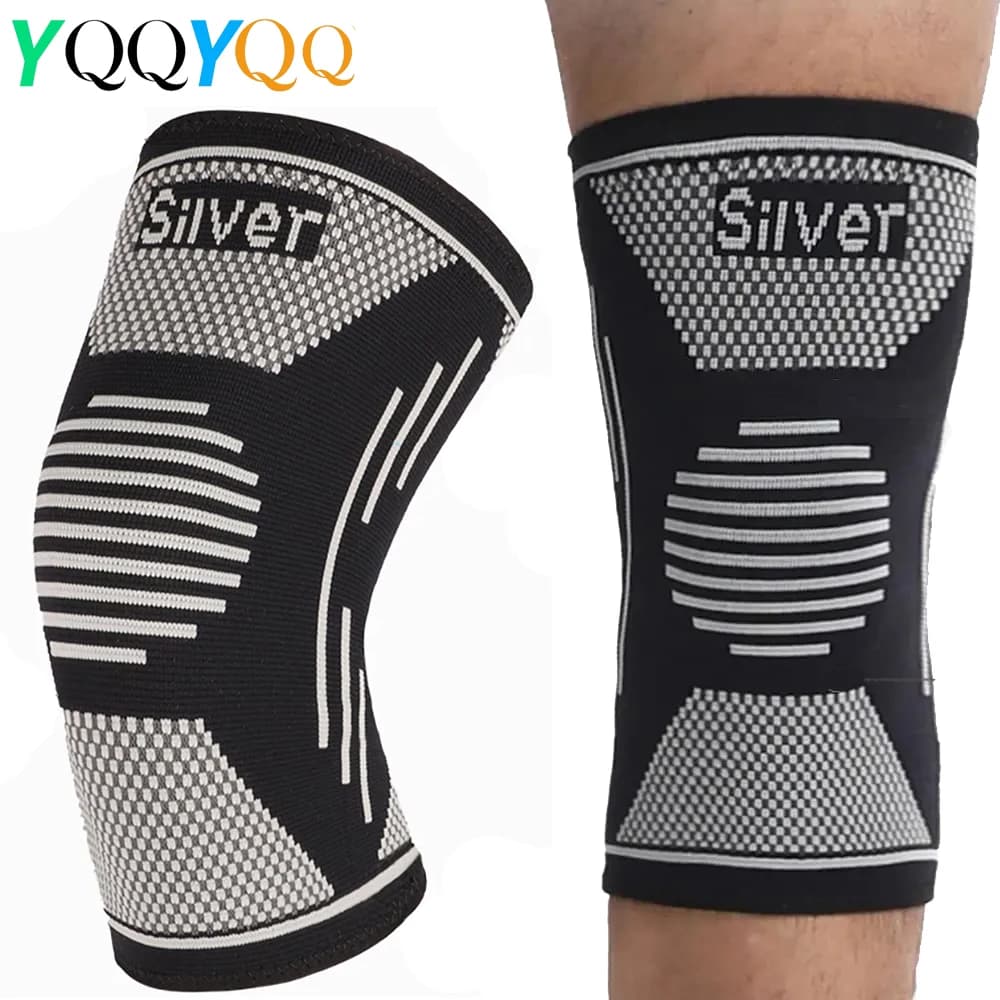 1 pezzo di ginocchiera per dolore alle gambe per uomini e donne, supporto per ginocchio per corsa, basket, pallavolo, palestra, allenamento, sport