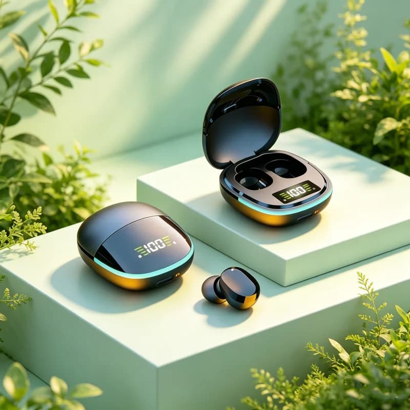 Auricolari Bluetooth wireless TWS 5.3 Auricolari Bluetooth sportivi con microfono per smartphone