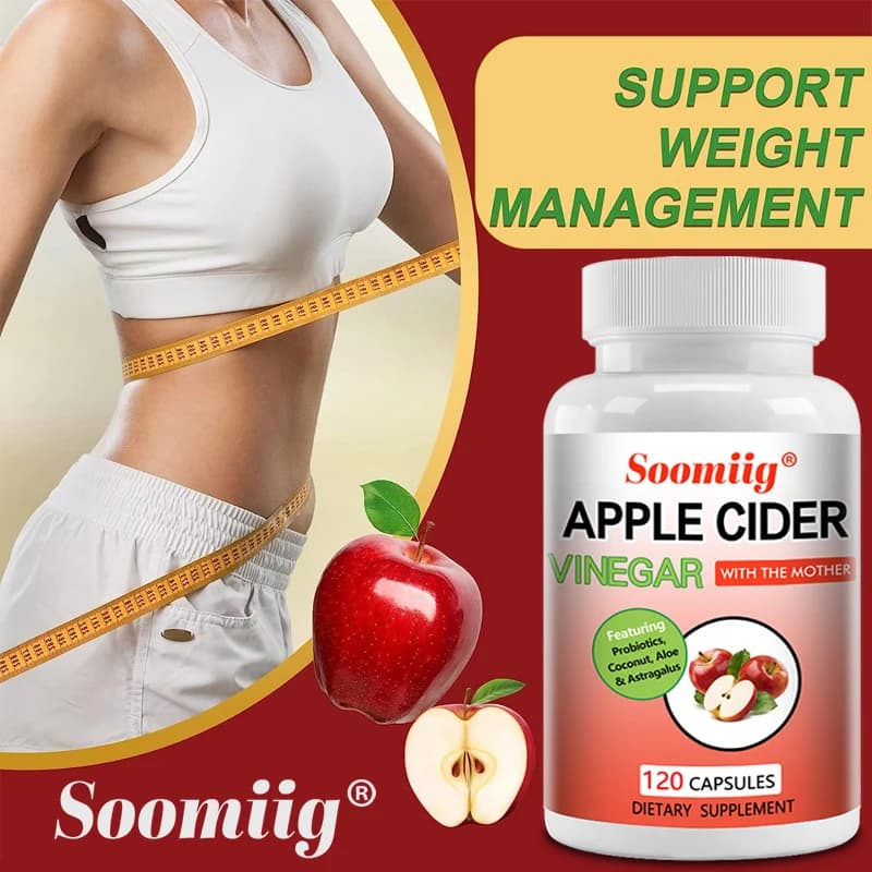 Apple sigido vinegar: healthy weight management, provides detoxification, promotes digestive health and improves energy levels