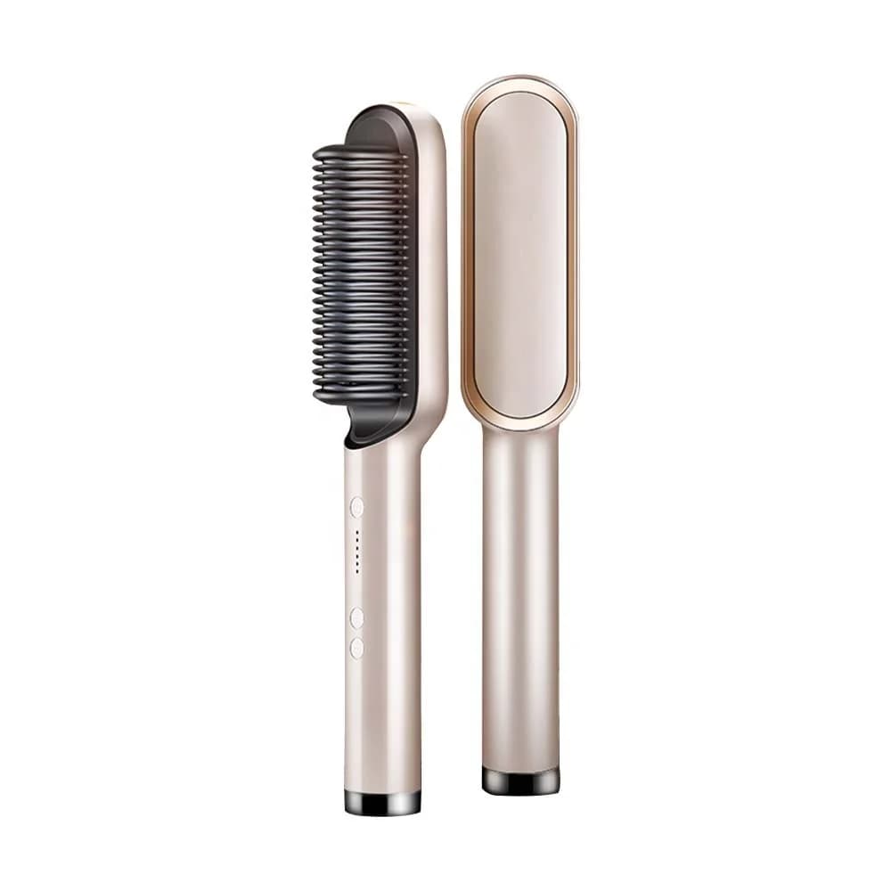 Manufacturer Hairstyle Hair Brush Levigating Straight Steak Hot Elongation Combo Air Brushes Stylisting Tools Hair Plate Combo