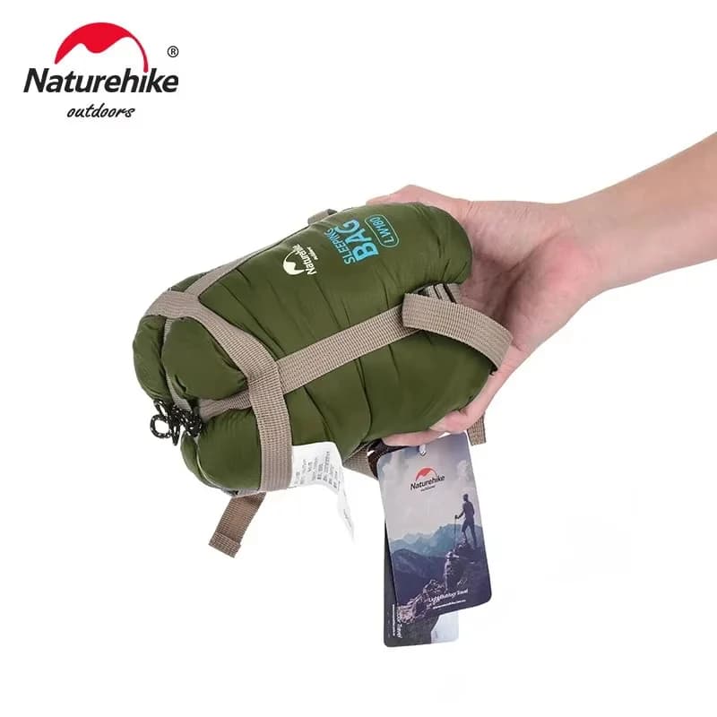 Naturehike LW180 sleeping bag in ultra-light cotton Sacco waterproof hiking fur sacco outdoor summer camping fur