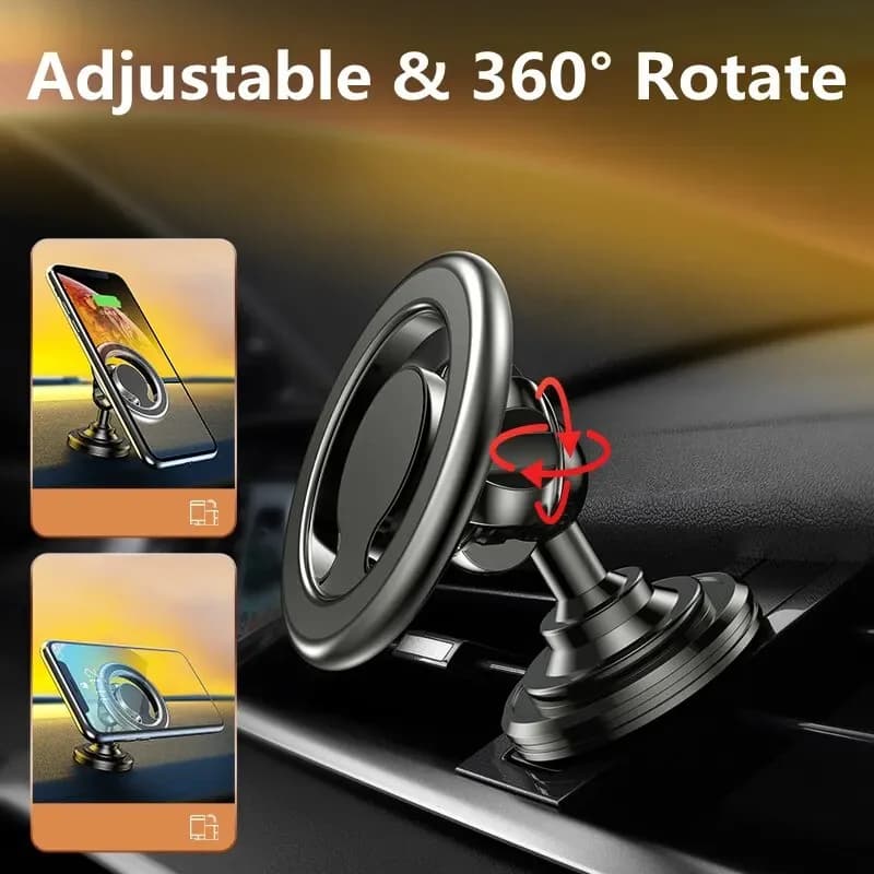 Supporto per telefono per auto Supporto per supporto per auto con forte magnete magnetico Supporto per GPS per auto per iPhone 15 14 13 12 Samsung Xiaomi