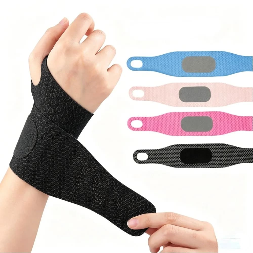 Nuovo Supporto per Polso Elastico Traspirante, Protezione per Articolazioni per Uso Quotidiano e Sportivo