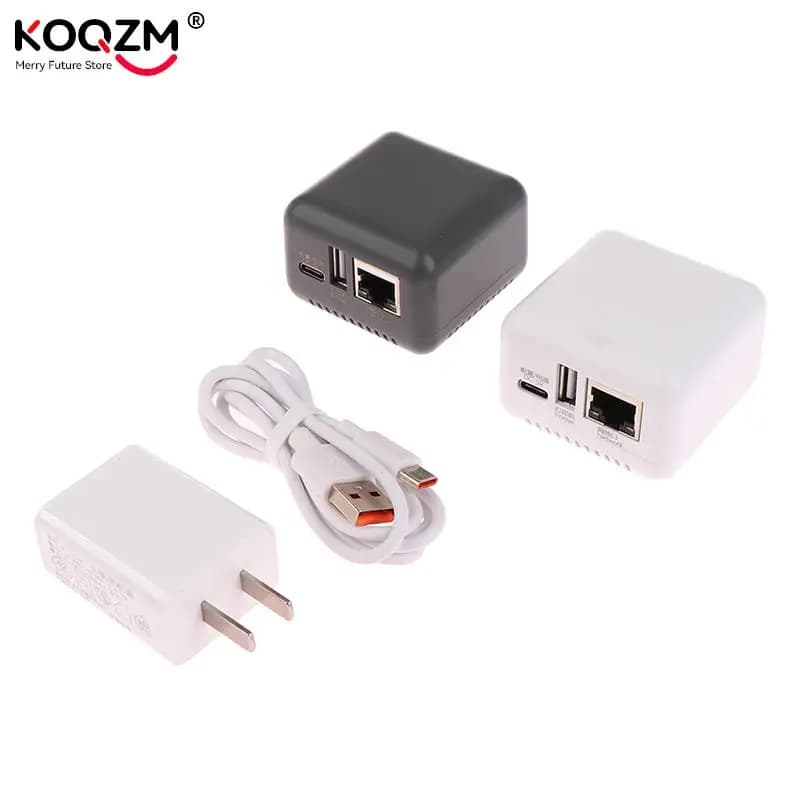 USB 2.0 Port Mini NP330 Network USB 2.0 Print Server (rete/WIFI/versione Bluetooth) USB HUB Network Print Server