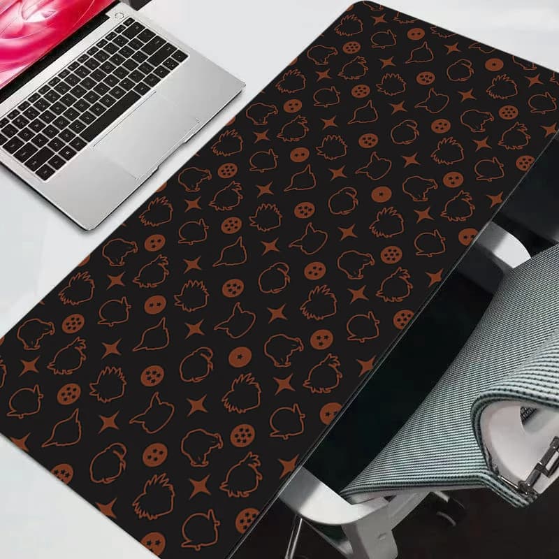 Tappetino per Mouse Grande Dragon Ball DBZ XXL per Gamer, Tappetino da Scrivania per Tastiera del Computer, Nuovi Accessori da Gaming, Tappetino Mouse XXL