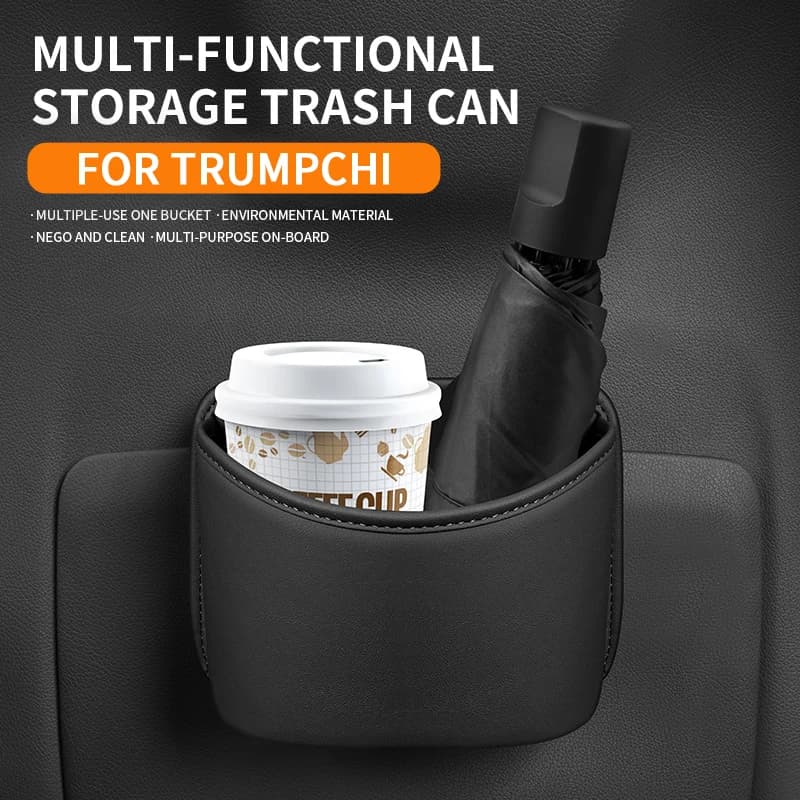 Car Door Hanging Garbage Bin Trash Can Storage Bag Car Interior For GAC MOTOR Trumpchi GE3 2016-2020 GS3 GS4 GS5 GS8 GA4 GA6 GA8
