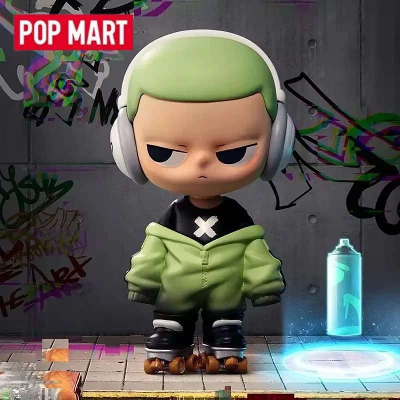 POP MART Kubo Seleziona la tua serie di personaggi Scatola cieca Scatola misteriosa Guess Bag Giocattoli Bambola Collezione di ornamenti per desktop carini Anime Figu