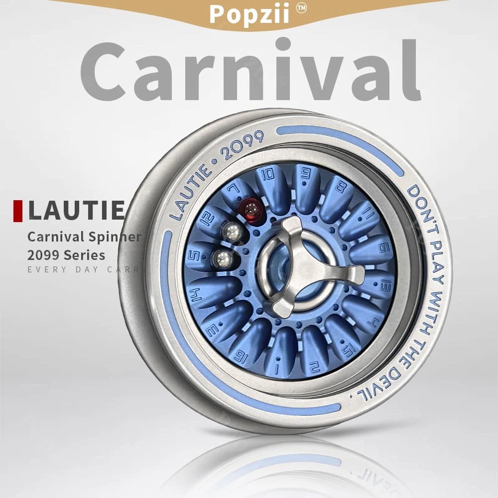 LAUTIE Carnevale Spinner Trottola Agitarsi Giocattolo EDC Ornamento da tavolo Ufficio Gadget antistress Antistress Giocattoli sensoriali per adulti