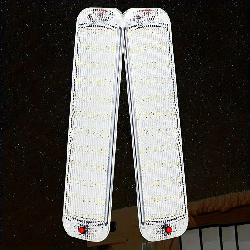 2PCS Car Interior Light 12V 24V RVs Reading Light Strip High Bright LED Car Interior Light For Camper Bus Boat Truck Roof Light