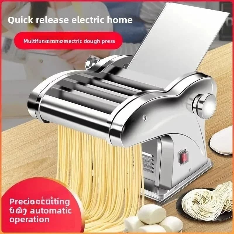 Macchina per noodle in acciaio inossidabile 220V Piccola macchina per la produzione di pasta completamente automatica per gnocchi per uso domestico