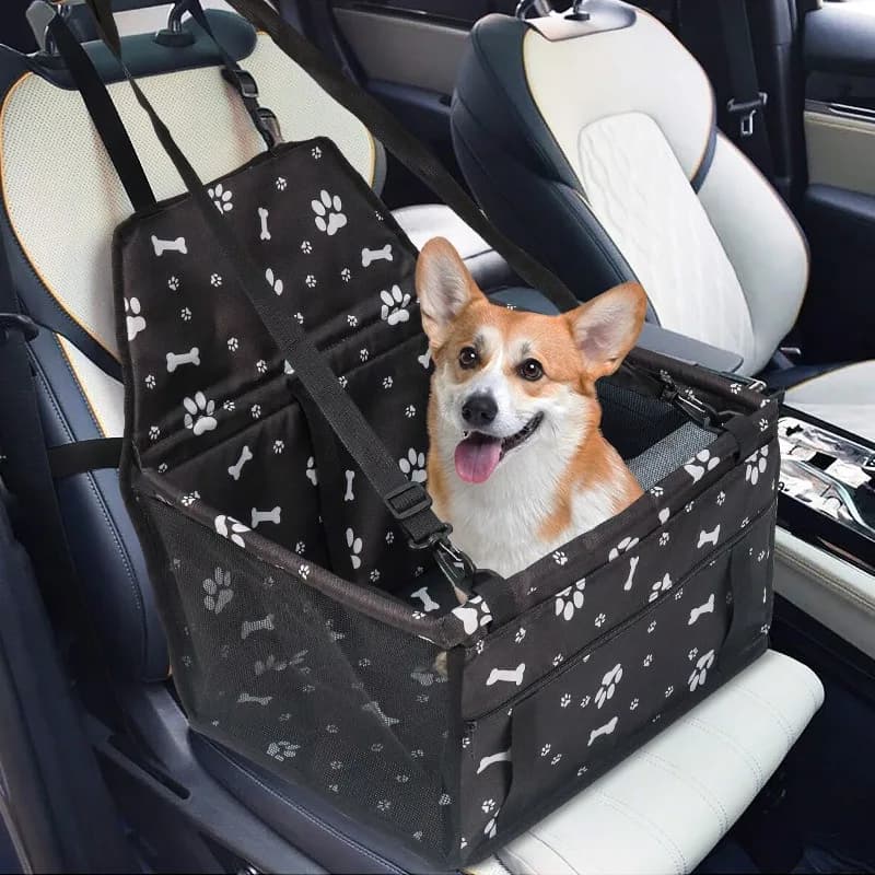 Borsa da Trasporto Pieghevole Portatile Estiva Traspirante per Gatti e Cani, Essenziale per Viaggi in Auto