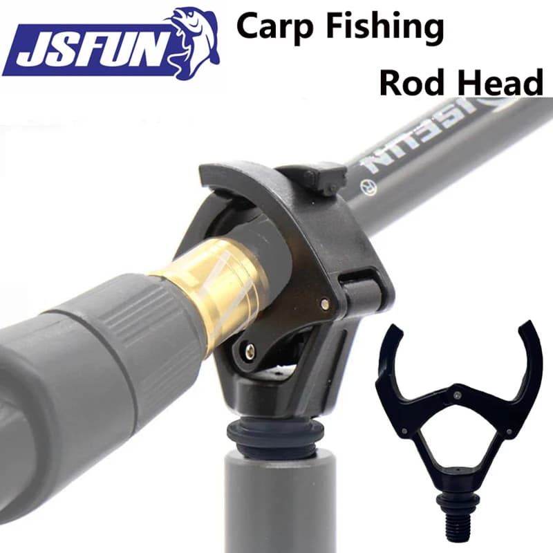 JSFUN 1/2/3 Piece Fishing Rod Set - Compatible with Bank Sticks, Safe Grip Fishing Accessories