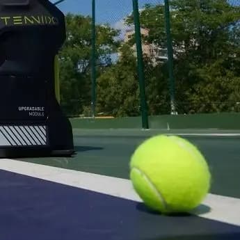Professional Tenniix Tennis Ball Machine AI Coach Voice-Control Training Portable Tennis Ball Launch Training Shooting Machine