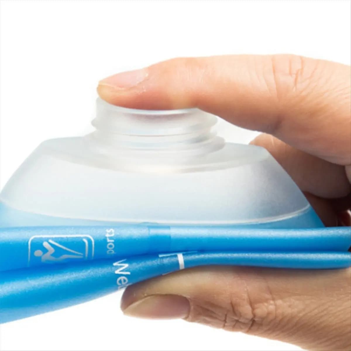 Okay 500 ml soft bottle, TPU folding soft water bottle for water package, folding water bottle for hiking, cycling, climbing A