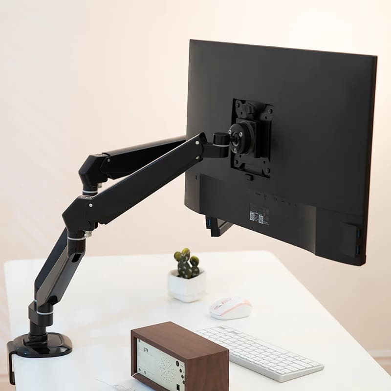 Aluminum Dual Stand Desk Mount and Laptop Stand