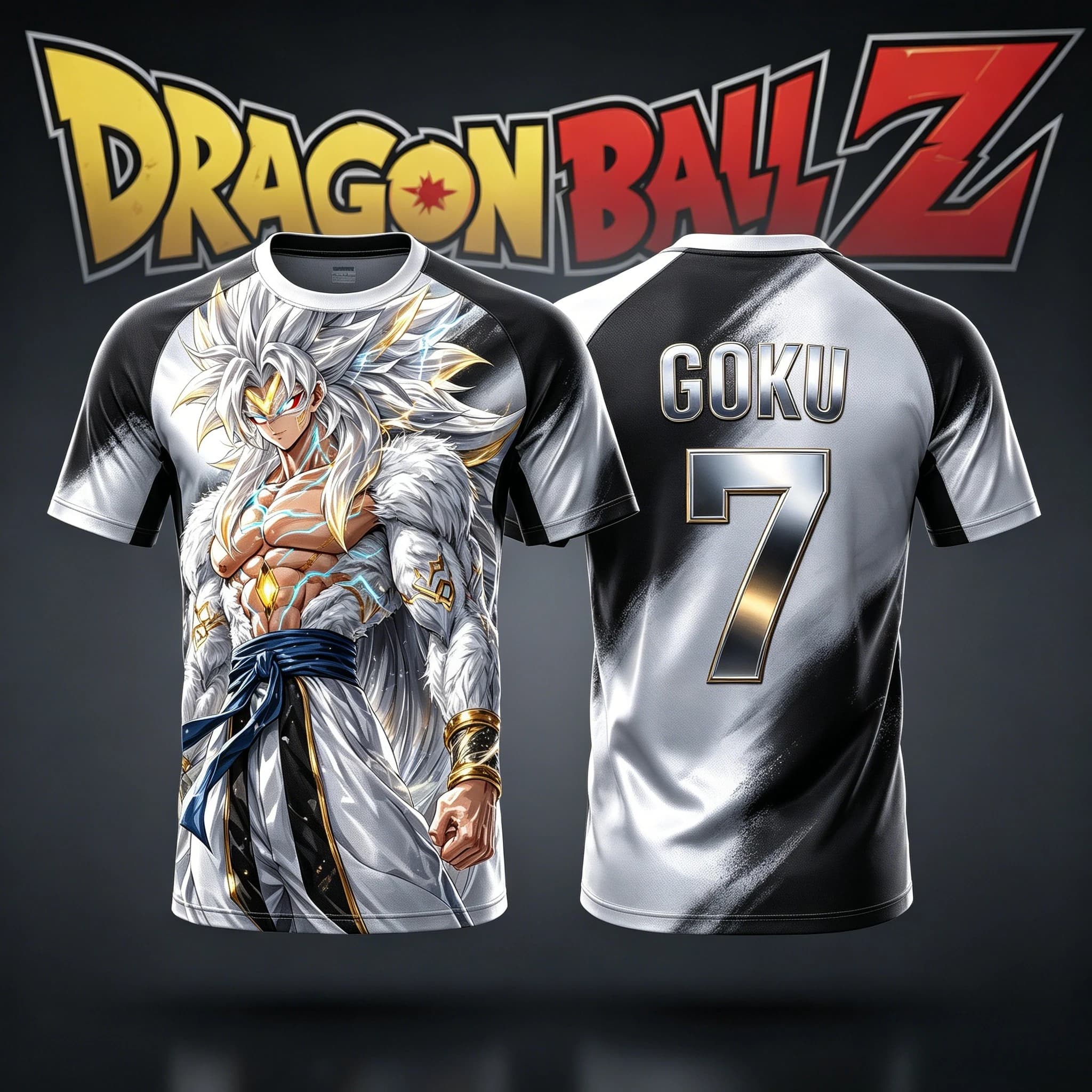2026 New Adult Men's Dragon Ball NO.10/7 Goku 3D Printed Football Jersey T-Shirt Kids Anime T-Shirt Special Football Jersey Y2k