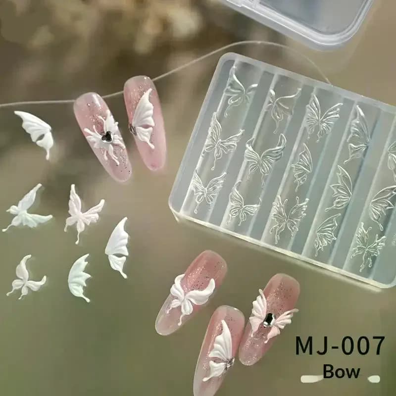 3D Silicone Nail Art Print, Nail Decorations, Highly Transparent Manicure Print, Fai-da-Te Tools for Manicure