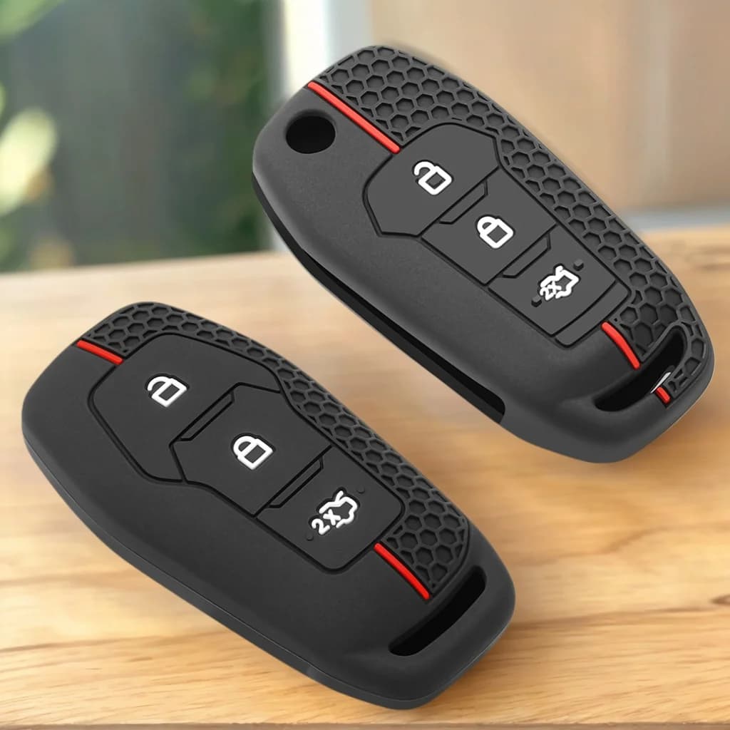 Custodia protettiva per chiave remota per auto in silicone per Ford F-150 Mondeo Galaxy S-Max Explorer Ranger 2015 2016 2017 2018 Car Styling