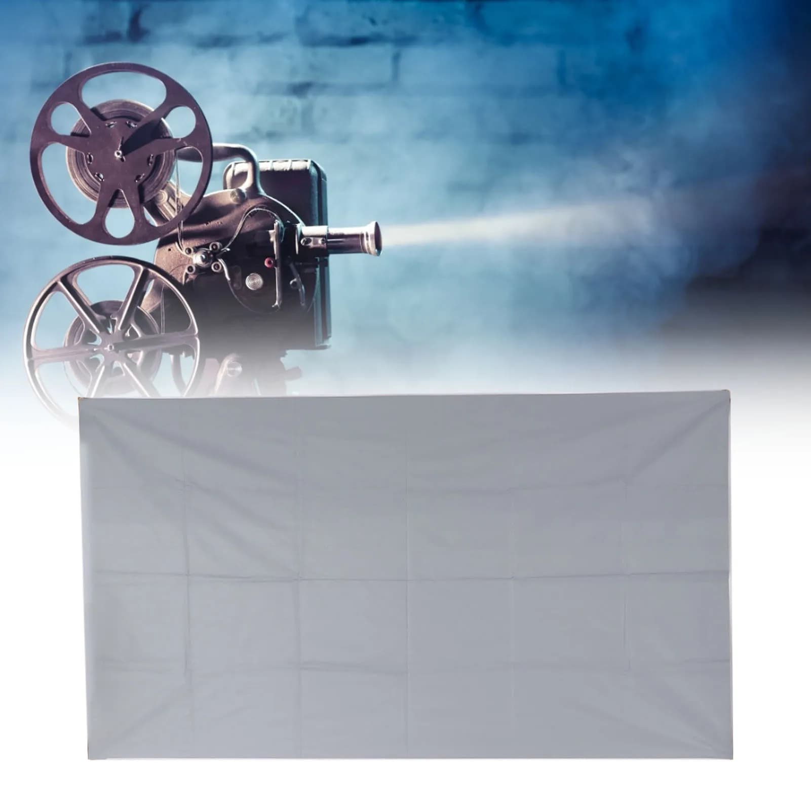 Projector Screen Projector Screen High Definition 4K AntiLight Foldable Portable Movies Screen for Home Party Classroom