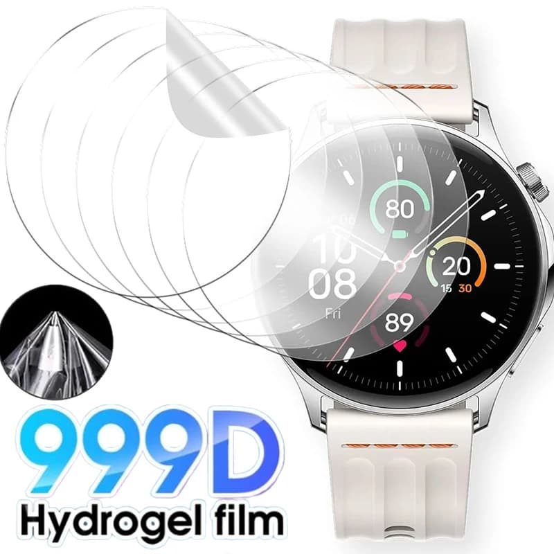 25-5 pieces for OnePlus Watch Lite SmartWatch Protective film for hydrogel screen TPU soft scratch-resistant protective film Not glass